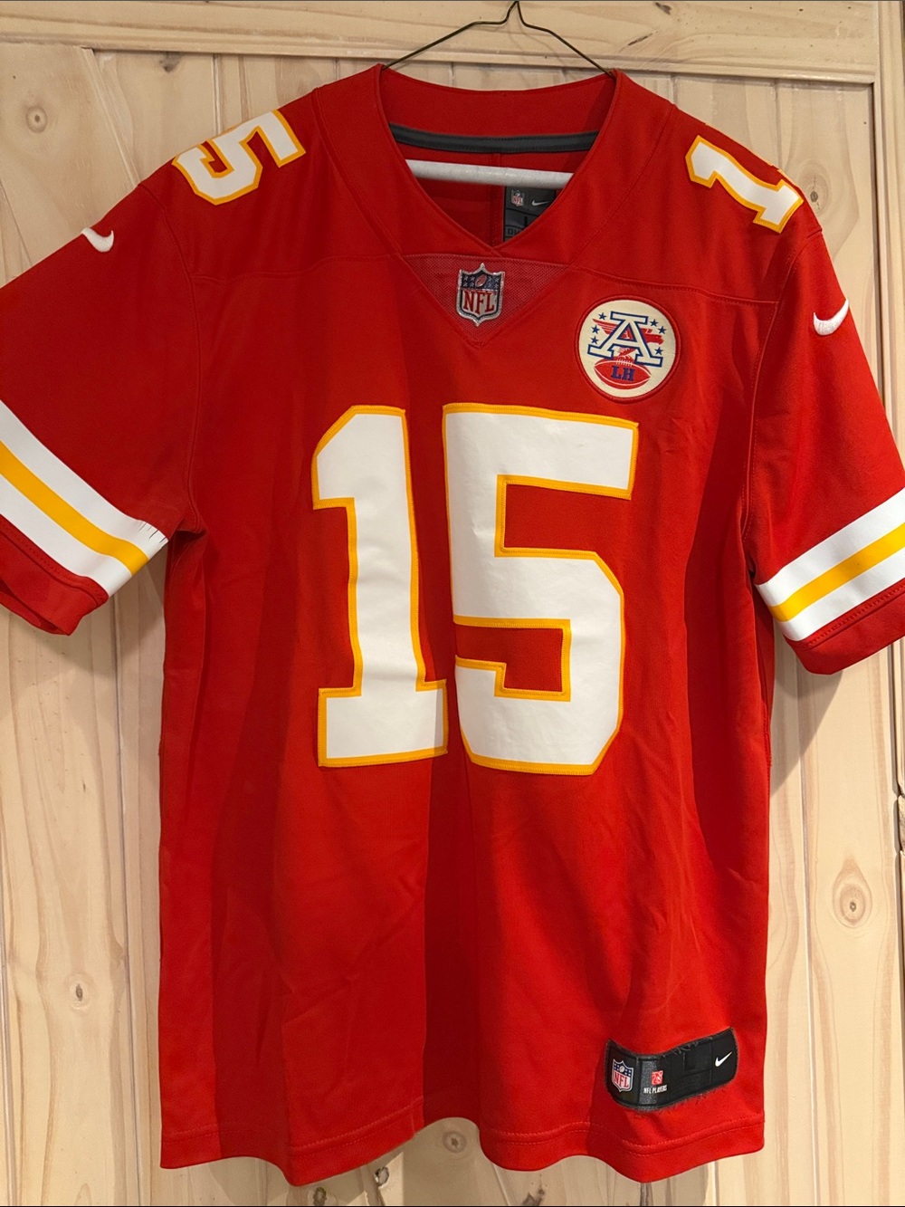 Men's Kansas City Chiefs Patrick Mahomes Nike Red Vapor F.U.S.E. Limited Jersey